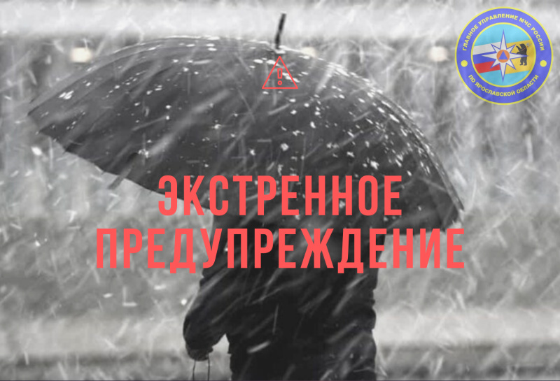 Экстренное предупреждение о вероятном возникновении ЧС.