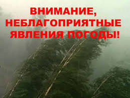 ПРЕДУПРЕЖДЕНИЯ О НЕБЛАГОПРИЯТНЫХ ЯВЛЕНИЯХ ПОГОДЫ.