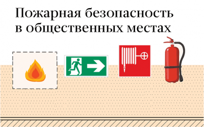 10 правил пожарной безопасности в общественных местах.