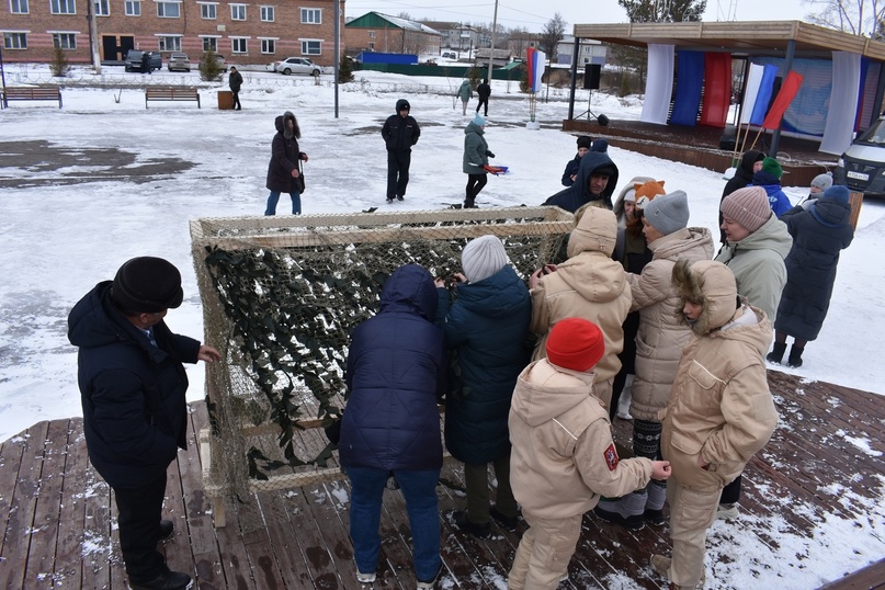 Мастер - класс по плетению маскировочной сети.