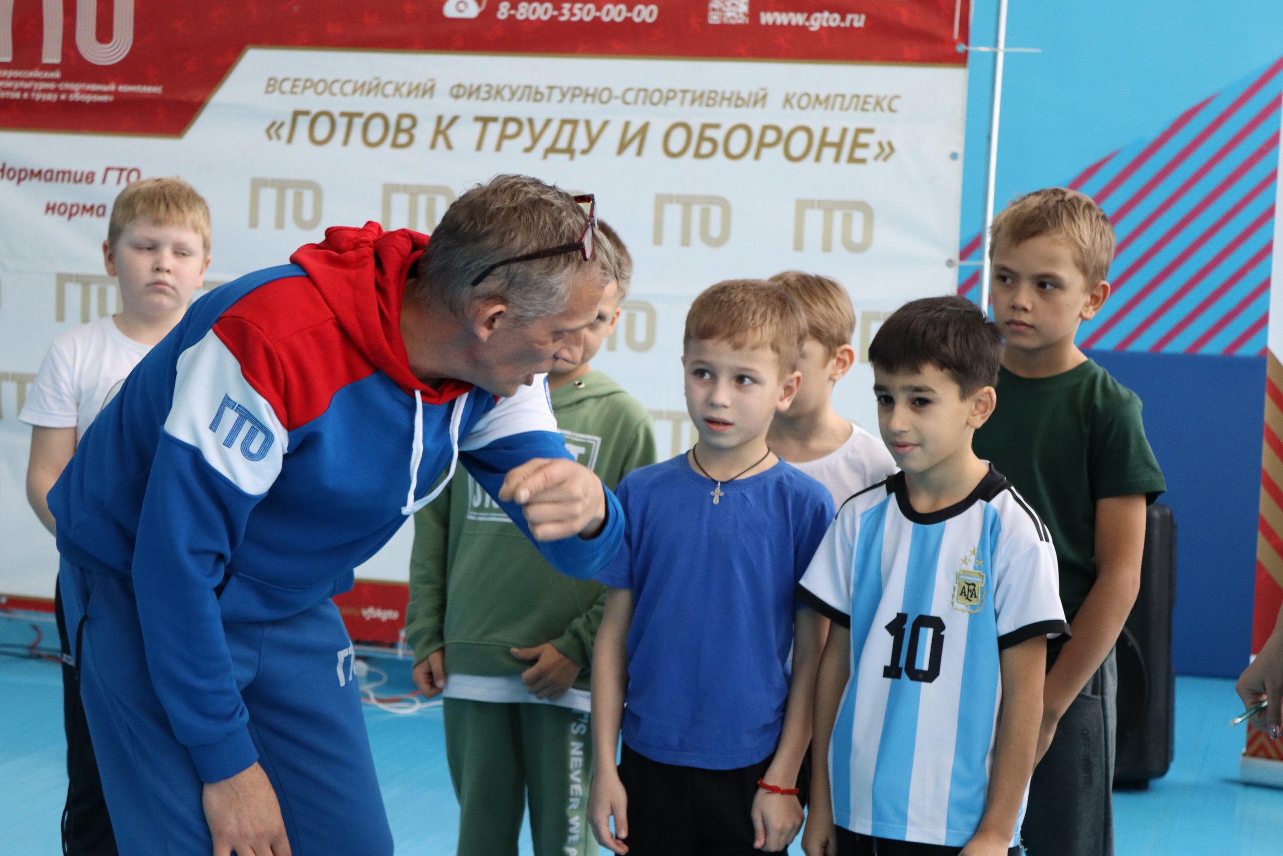 В Новоселовском районе продолжается краевая акция &quot;ГТО в школе&quot;.