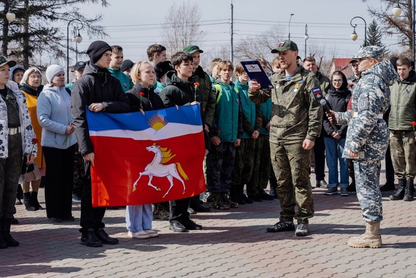 В Новоселовском районе открыт поисковый отряд «Вымпел» .